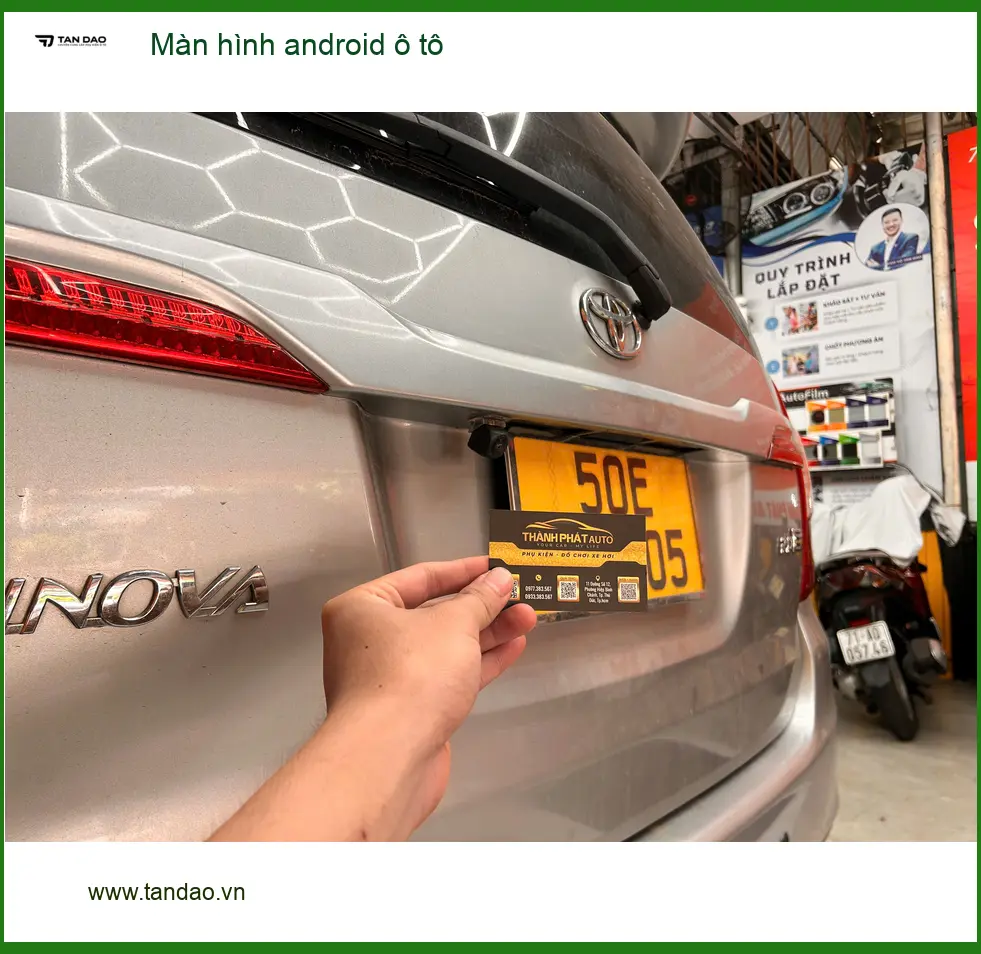 Anh Khải nâng cấp màn hình Android ô tô cho Honda CR-V tại Bình Tân