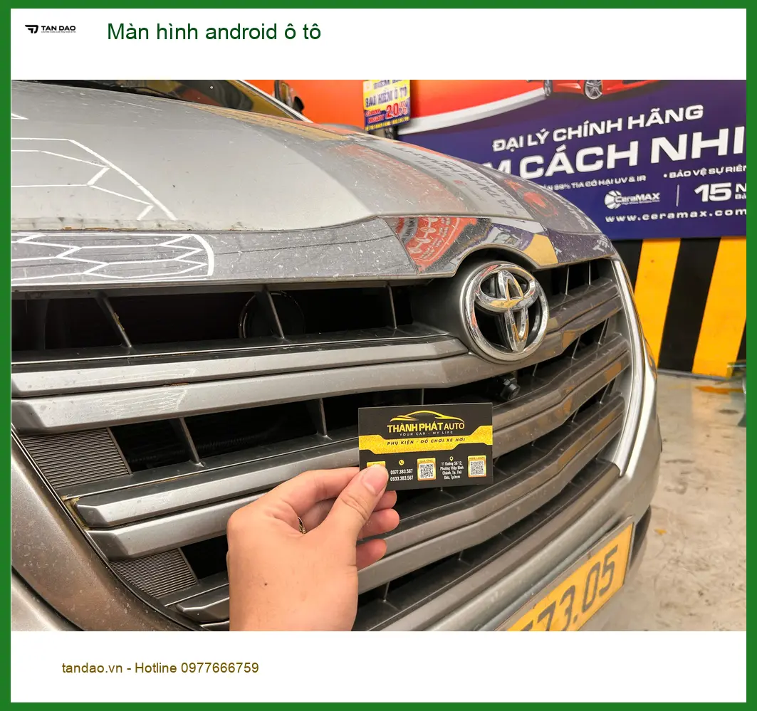 Anh Khải nâng cấp màn hình Android ô tô cho Honda CR-V tại Bình Tân ảnh thực tế 2