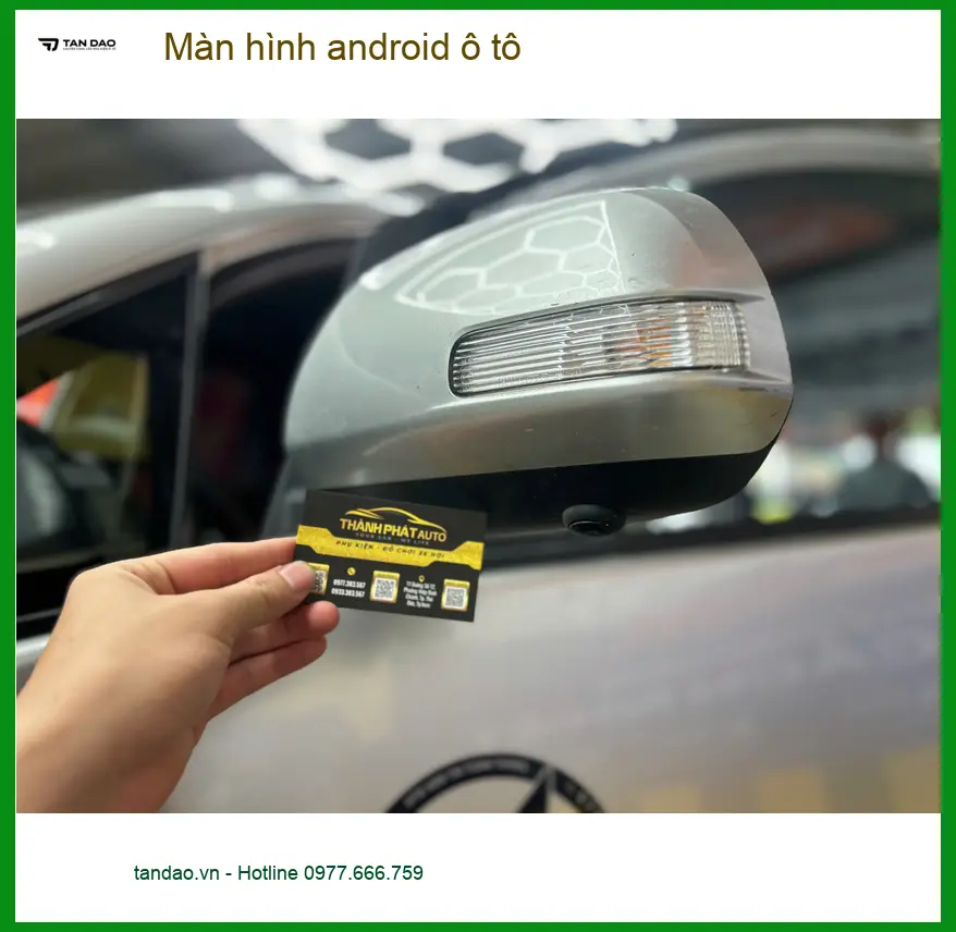 Anh Khải nâng cấp màn hình Android ô tô cho Honda CR-V tại Bình Tân ảnh thực tế 3