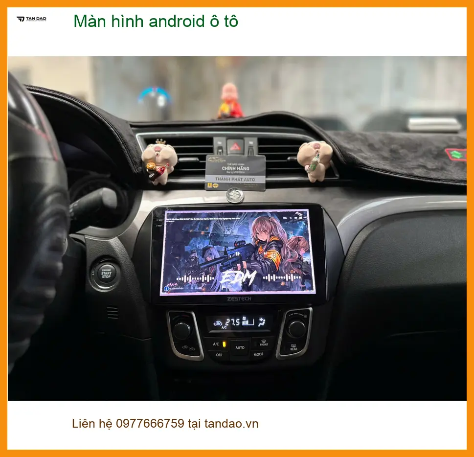 Anh Tùng gắn màn hình Android ô tô Honda City Quận 3, nâng tầm giải trí. ảnh thực tế 3