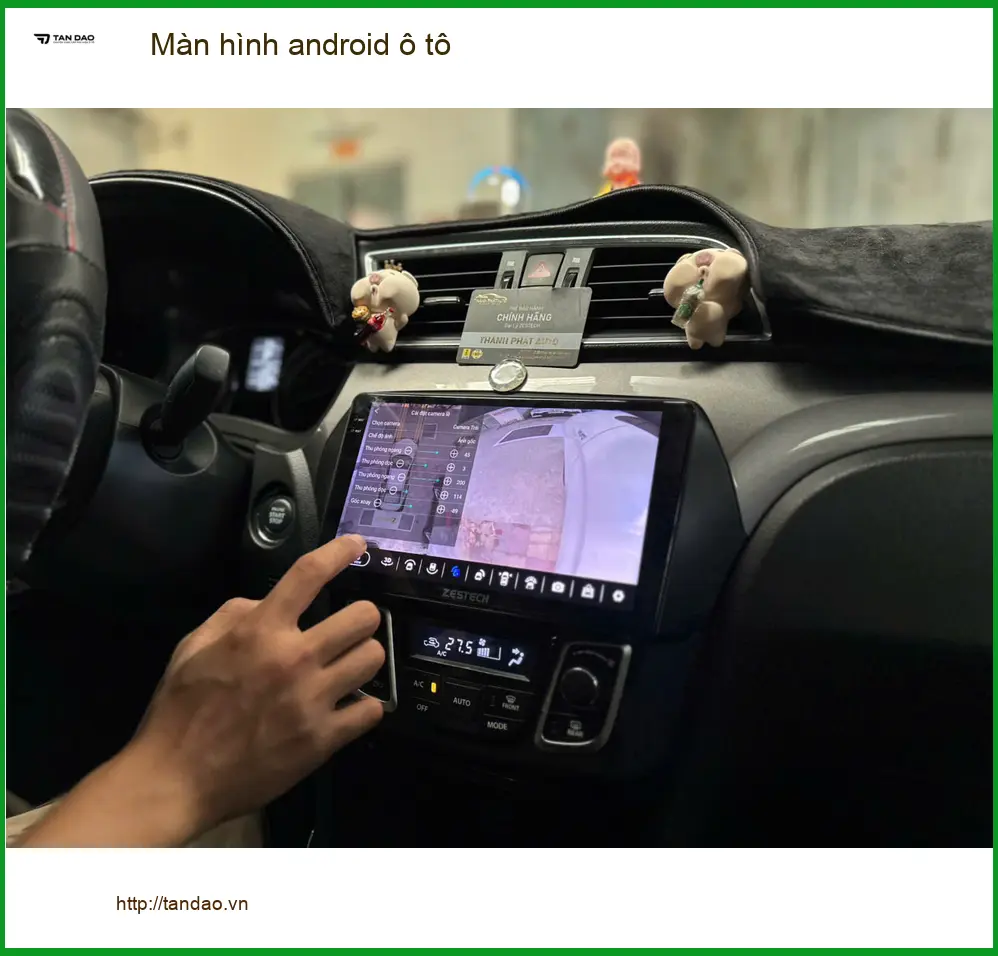 Anh Tùng gắn màn hình Android ô tô Honda City Quận 3, nâng tầm giải trí. ảnh thực tế 4