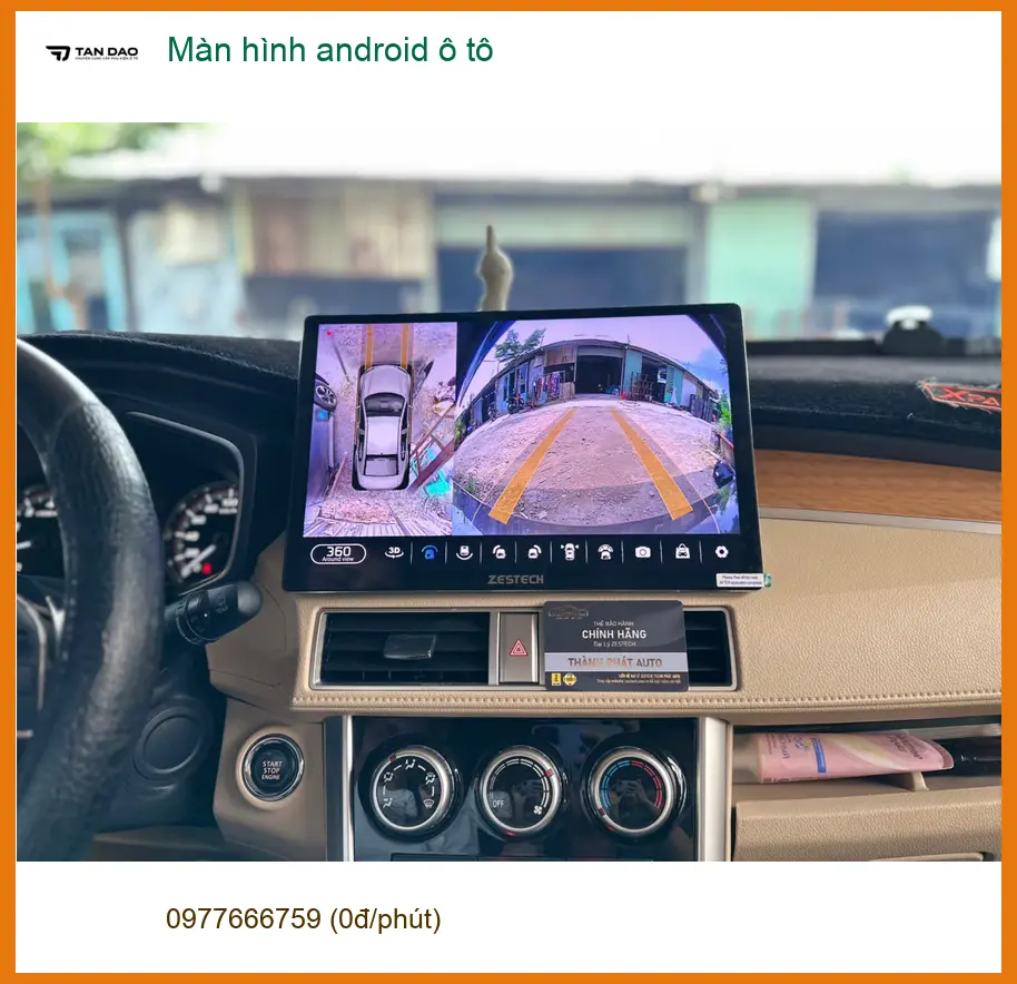 Bác Cường lắp màn hình Android cho Hyundai Accent tại Quận 12, nâng cấp tiện ích.