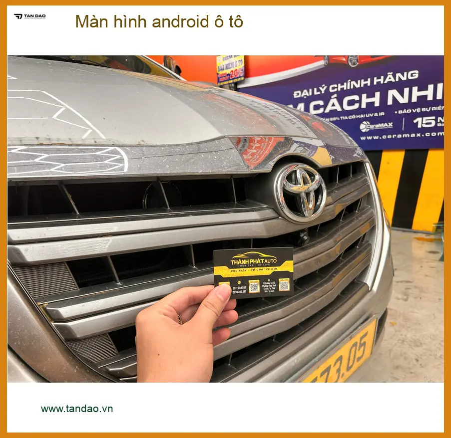 Anh Kiên lắp màn hình android ô tô cho Hyundai Accent tại Quận 12