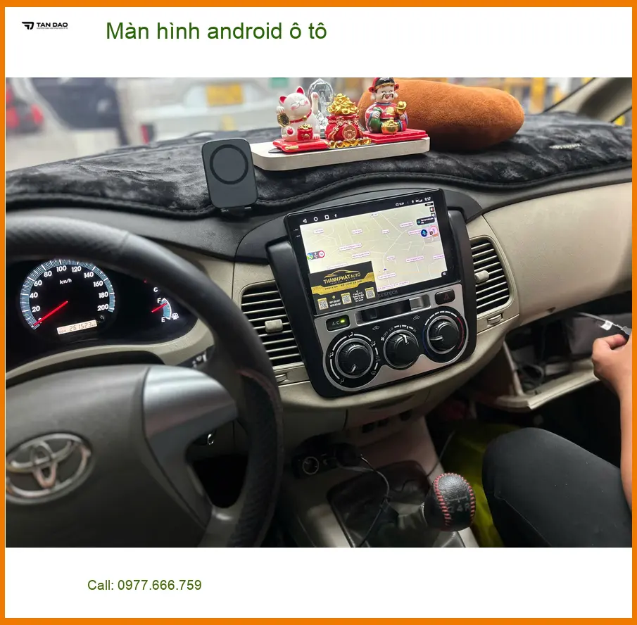 Anh Tùng lắp Màn hình android ô tô đời mới cho Hyundai Accent tại Quận 11 ảnh thực tế 2