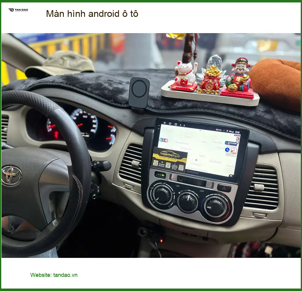 Anh Kiên lắp màn hình android ô tô cho Hyundai Accent tại Quận 12 ảnh thực tế 2