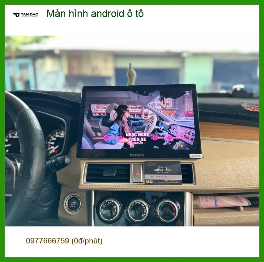 Bác Cường lắp màn hình Android cho Hyundai Accent tại Quận 12, nâng cấp tiện ích. ảnh thực tế 4