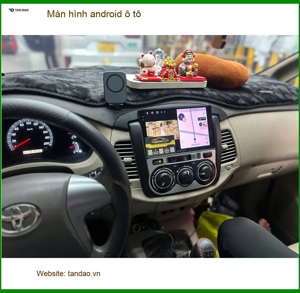 Anh Kiên lắp màn hình android ô tô cho Hyundai Accent tại Quận 12 ảnh thực tế 5