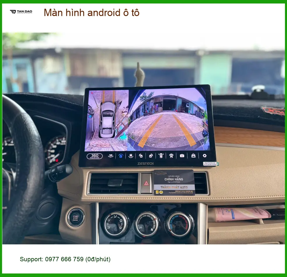 Anh Việt lắp màn hình android ô tô cho Kia Carnival ở Quận 9. ảnh thực tế 5