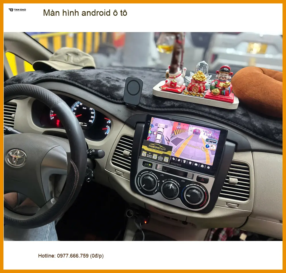 Anh Tùng lắp màn hình android ô tô Hyundai Accent Quận 9 tiện giải trí ảnh thực tế 3