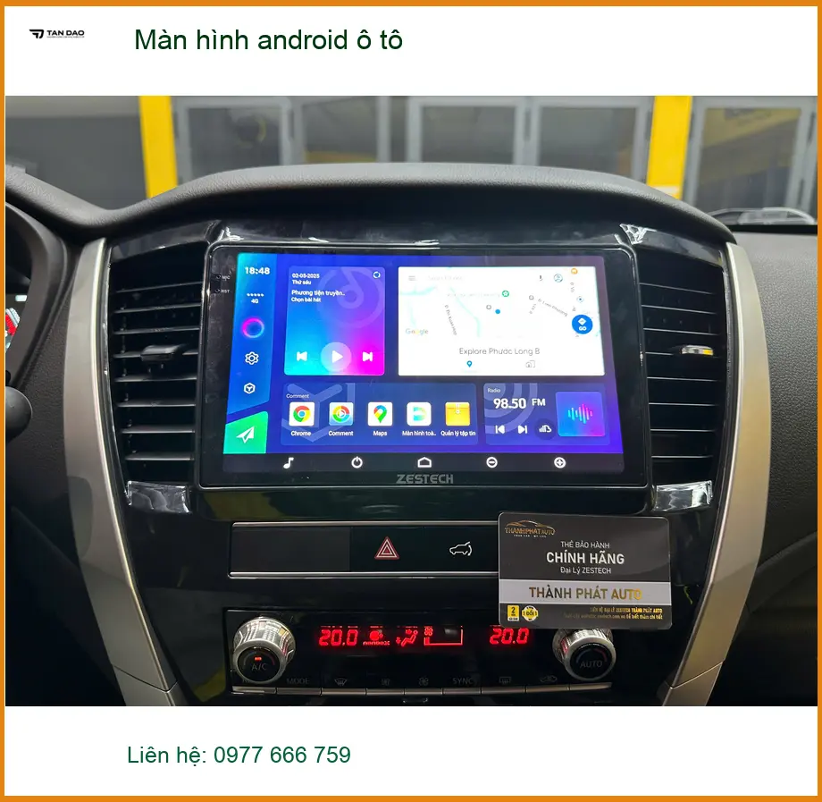 Chị Thảo nâng cấp màn hình Android ô tô Mazda CX-5 tại Quận 3 cho tiện ích lái xe ảnh thực tế 3