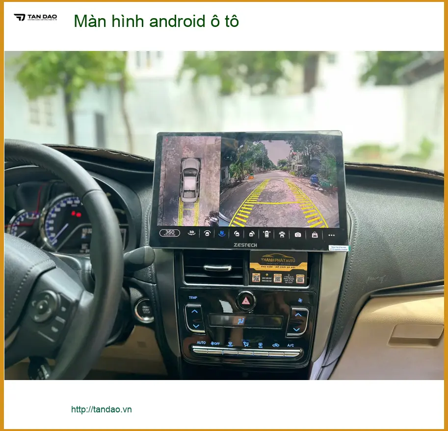 Anh Minh nâng cấp màn hình android ô tô Kia Carnival tại Nhà Bè ảnh thực tế 3