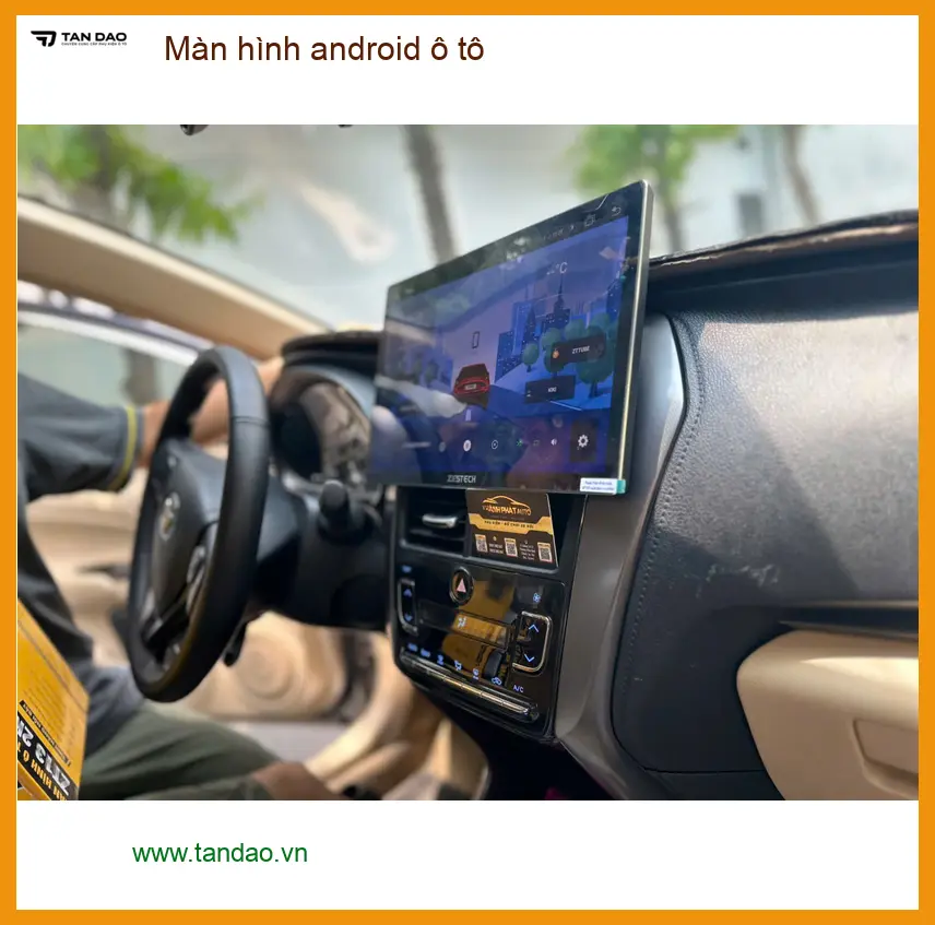 Anh Minh nâng cấp màn hình android ô tô Kia Carnival tại Nhà Bè ảnh thực tế 4