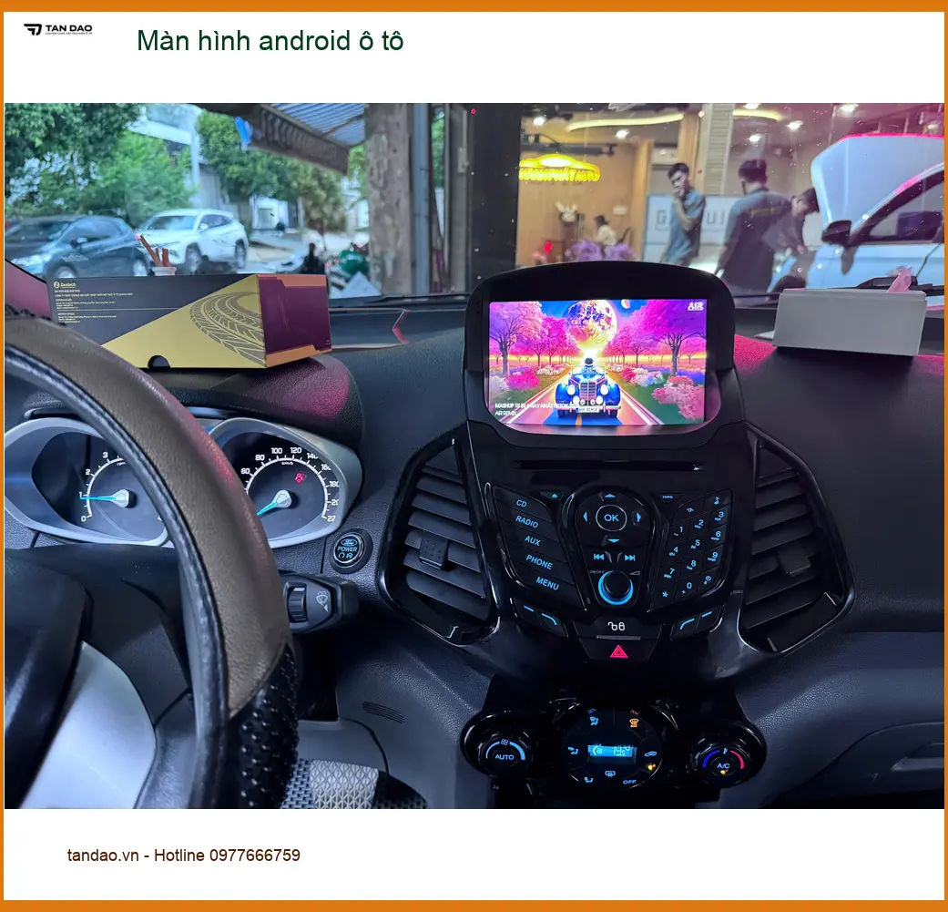 Anh Dũng nâng cấp Màn hình Android ô tô cho Honda CRV tại Quận 12