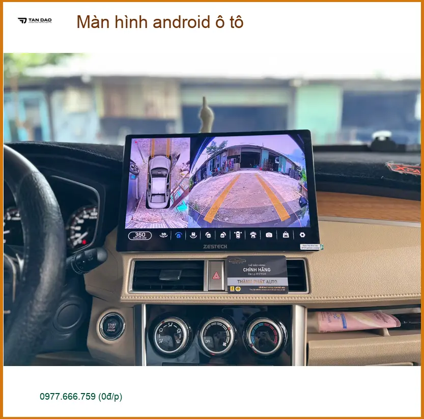 Anh Quang lắp màn hình android ô tô Suzuki XL7 tại Quận 7 để trải nghiệm tiện ích mới ảnh thực tế 2
