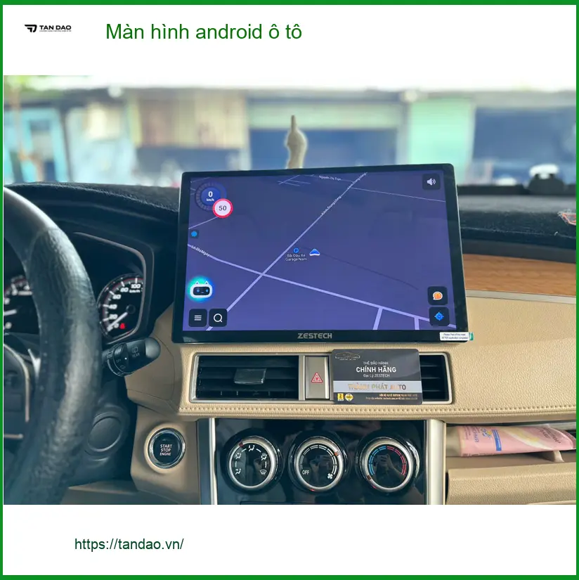 Anh Quang lắp màn hình android ô tô Suzuki XL7 tại Quận 7 để trải nghiệm tiện ích mới ảnh thực tế 3