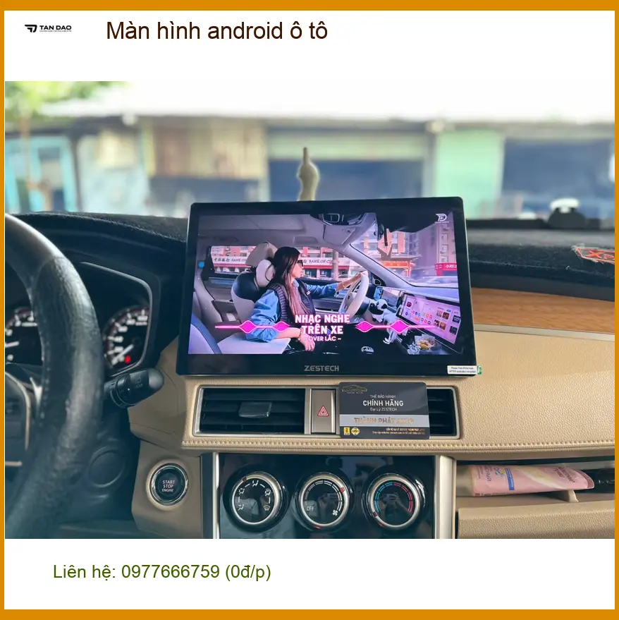 Anh Quang lắp màn hình android ô tô Suzuki XL7 tại Quận 7 để trải nghiệm tiện ích mới ảnh thực tế 4
