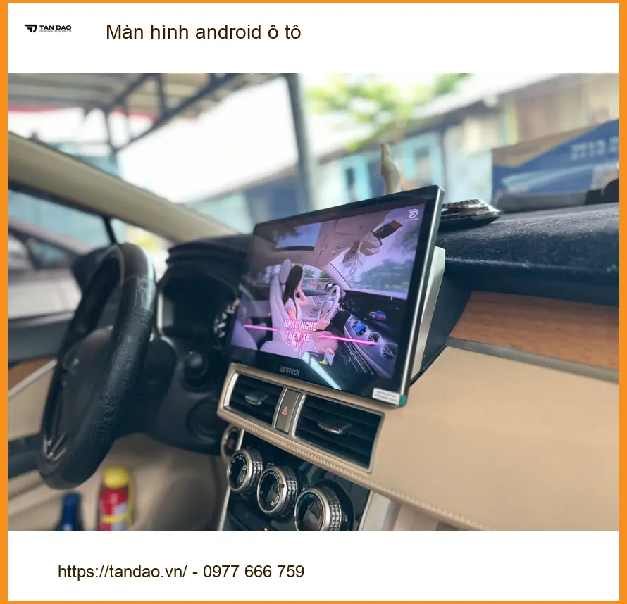 Anh Quang lắp màn hình android ô tô Suzuki XL7 tại Quận 7 để trải nghiệm tiện ích mới ảnh thực tế 5