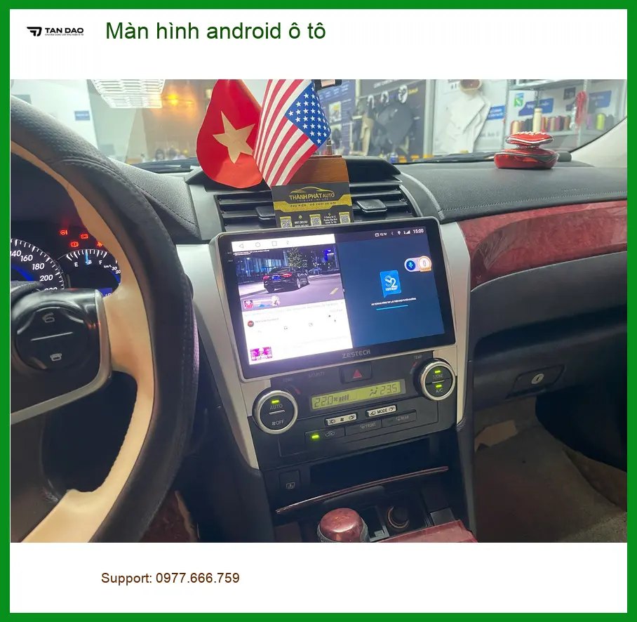 Chị Hằng lắp màn hình Android ô tô cho Kia K3 tại Quận Tân Phú để trải nghiệm công nghệ mới ảnh thực tế 2