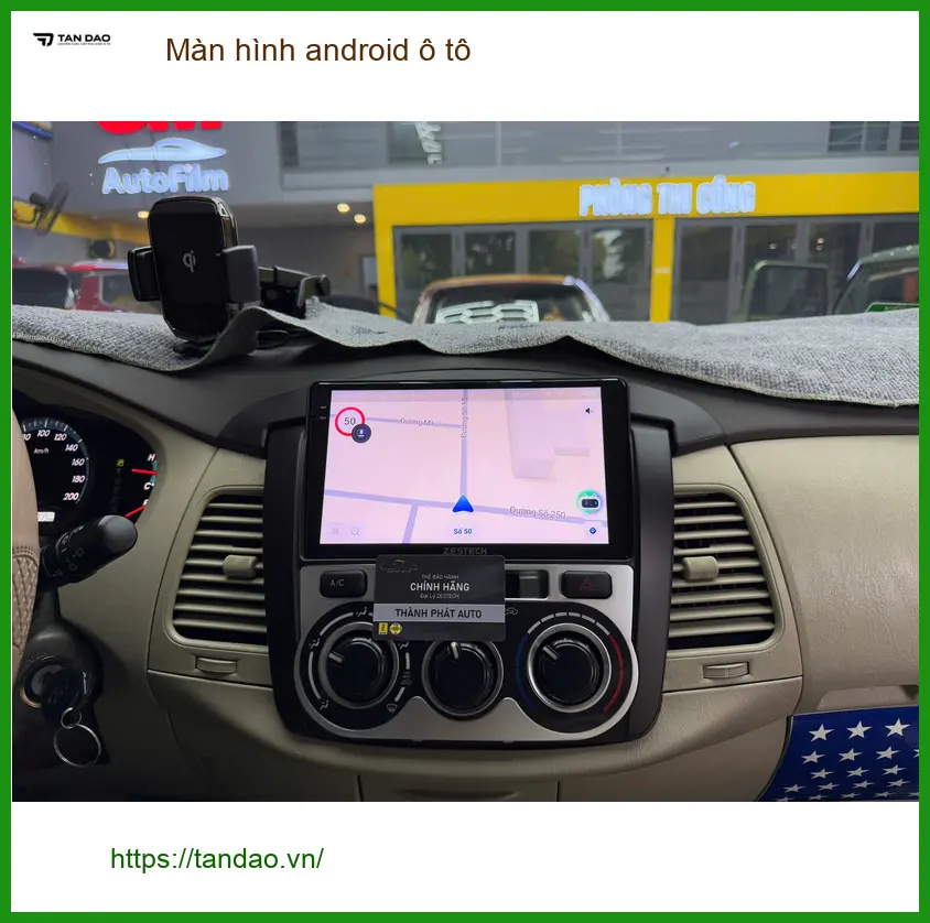 Anh Bảo nâng cấp màn hình android ô tô Quận 5 cho Mazda 3 cần giải trí ảnh thực tế 3
