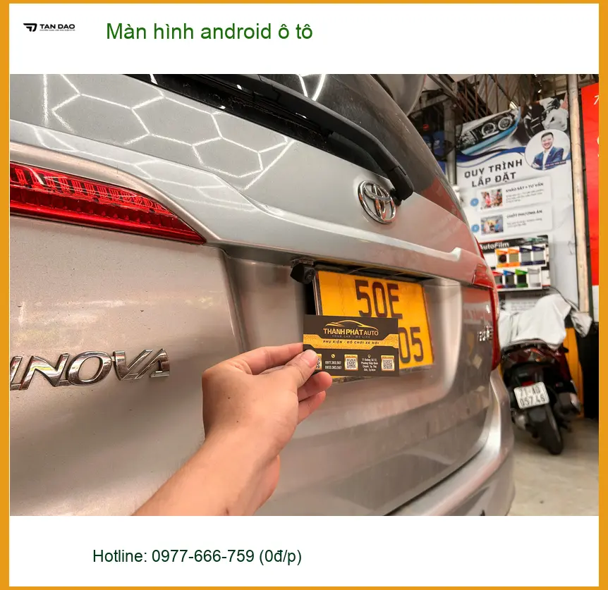 Anh Khang lắp màn hình android ô tô cho VinFast Lux A2.0 ở Quận 5 ảnh thực tế 3