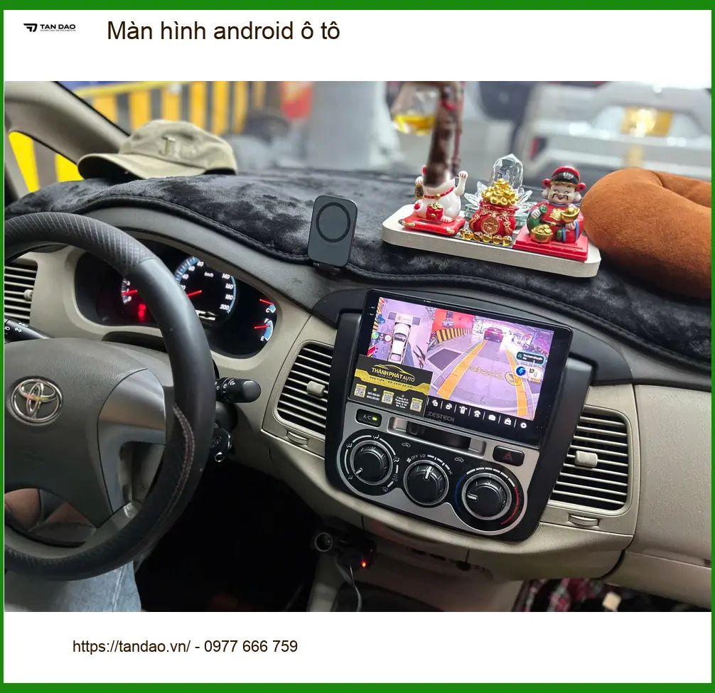 Anh Khang lắp màn hình android ô tô cho VinFast Lux A2.0 ở Quận 5 ảnh thực tế 5