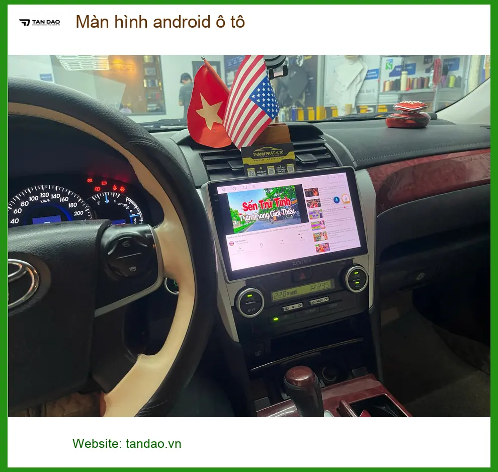 Chị Hằng lắp màn hình Android ô tô cho Kia K3 tại Quận Tân Phú để trải nghiệm công nghệ mới ảnh thực tế 5