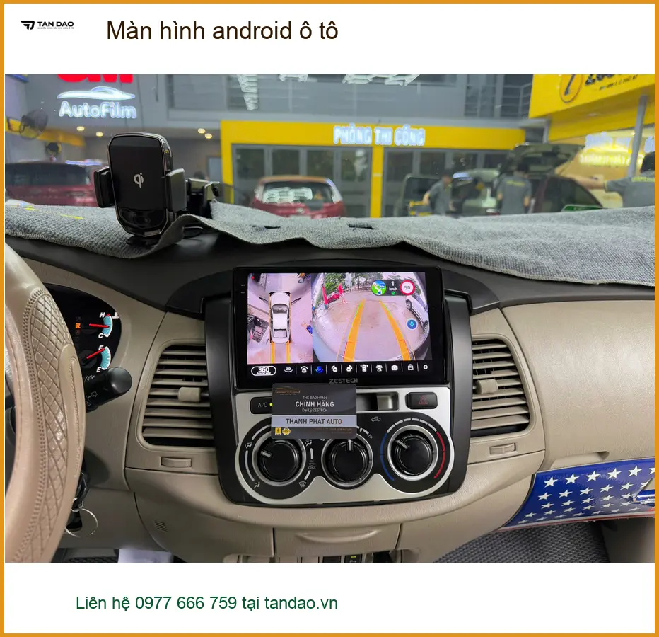 Anh Dũng lắp màn hình android ô tô cho Kia Seltos tại Quận 8 ảnh thực tế 3