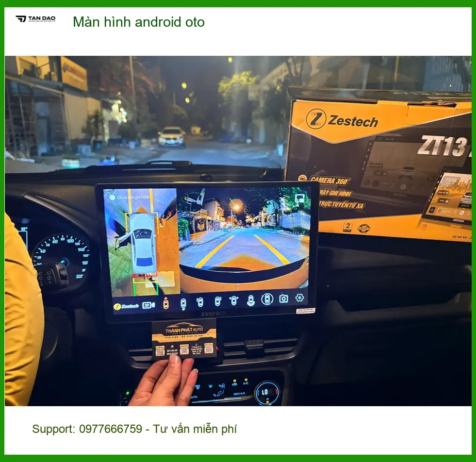 Anh Minh Khôi nâng cấp màn hình Android ô tô Hyundai Accent tại Quận 2. ảnh thực tế 5