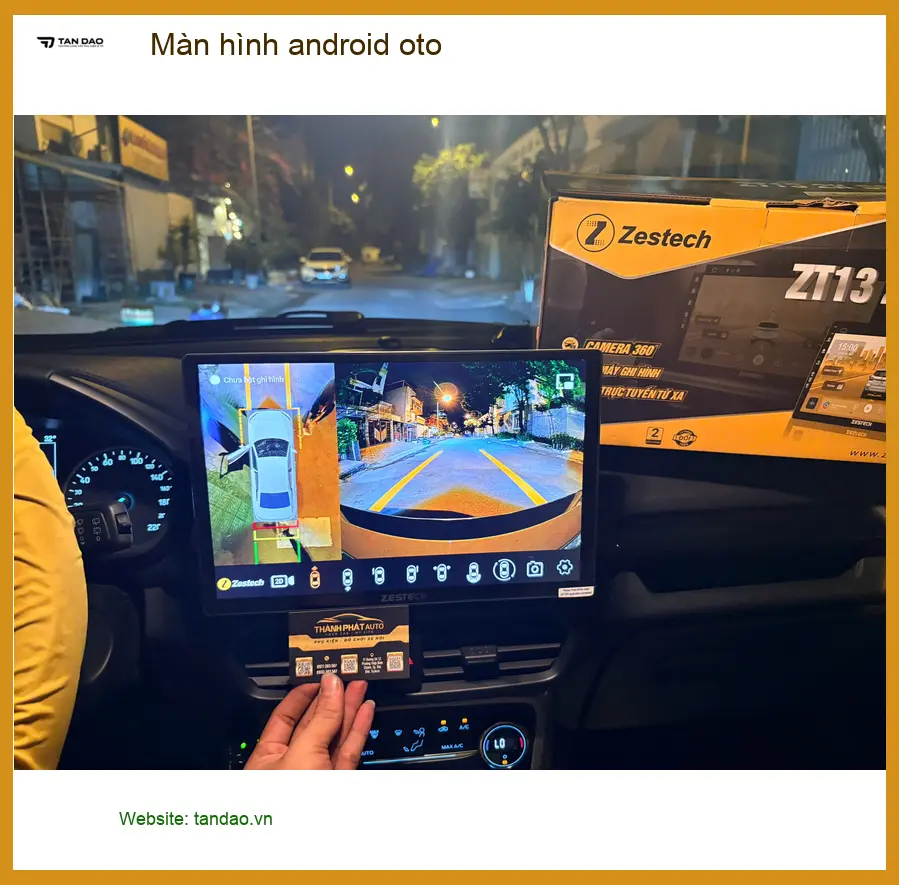 Cô Lan Anh nâng cấp màn hình Android ô tô cho Kia Carnival ở Thủ Đức ảnh thực tế 4