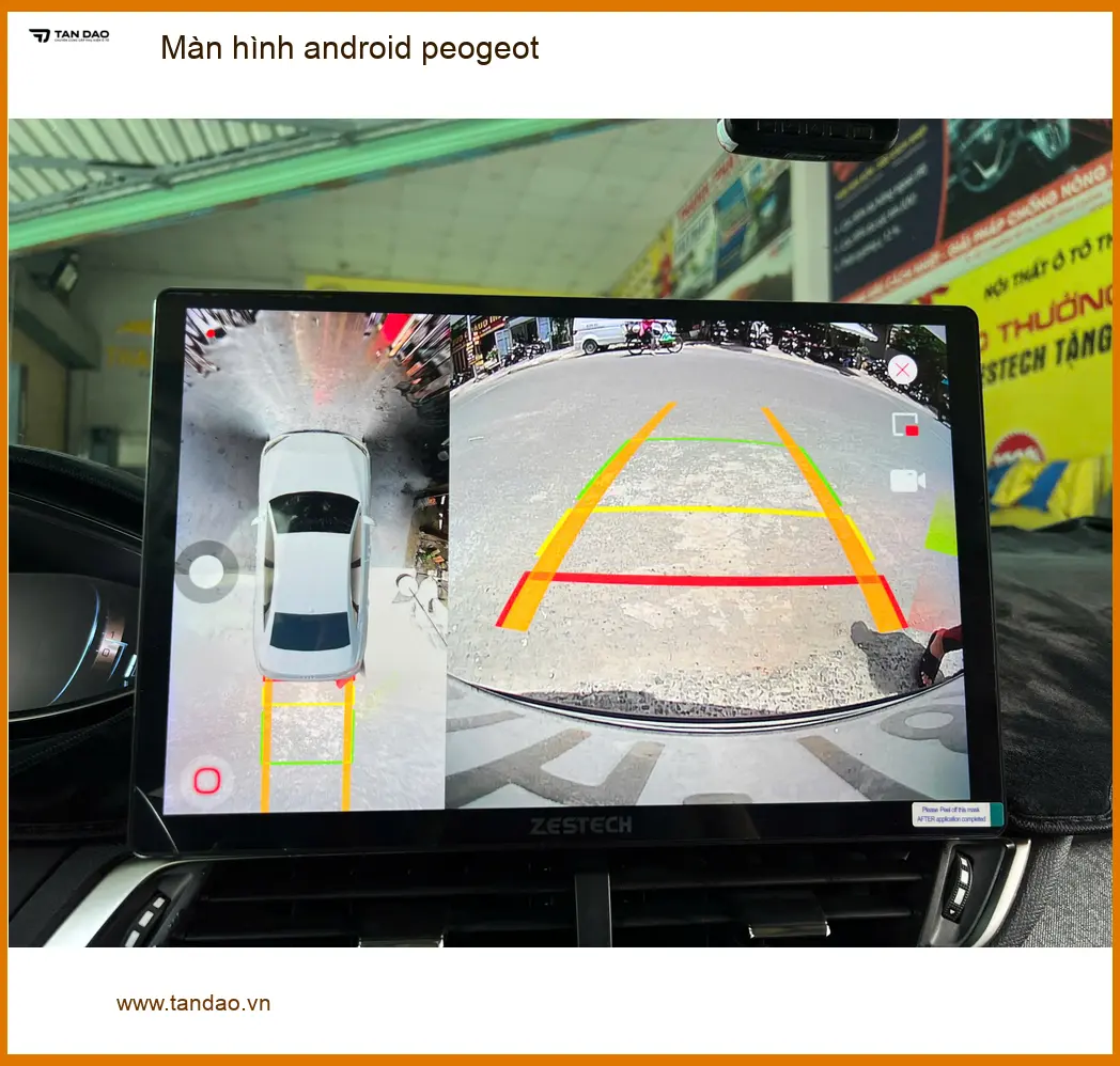 Anh Minh nâng cấp màn hình Android Peugeot 3008 tại Quận Tân Bình để nâng tầm tiện ích ảnh thực tế 3
