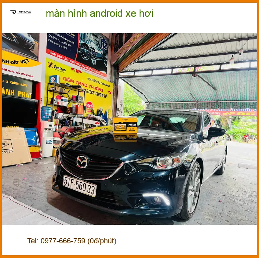 Anh Minh Khoa lắp màn hình android xe hơi Mazda CX-5 Quận 6 giá tốt ảnh thực tế 4