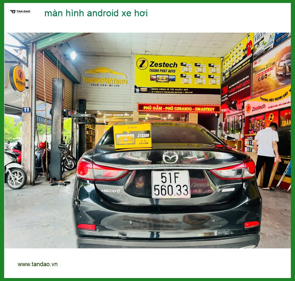 Anh Minh Khoa lắp màn hình android xe hơi Mazda CX-5 Quận 6 giá tốt ảnh thực tế 5