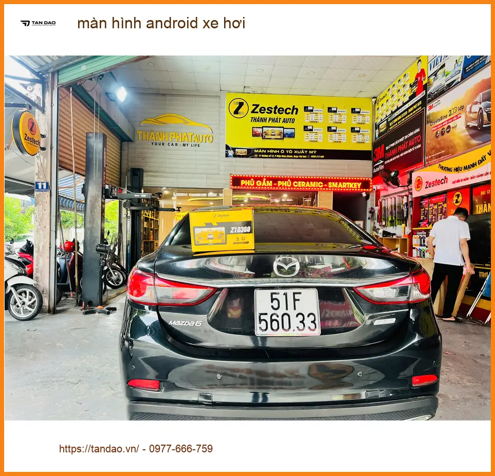 Anh Khang lắp màn hình Android xe hơi Kia K3 tại Quận Bình Thạnh ảnh thực tế 2