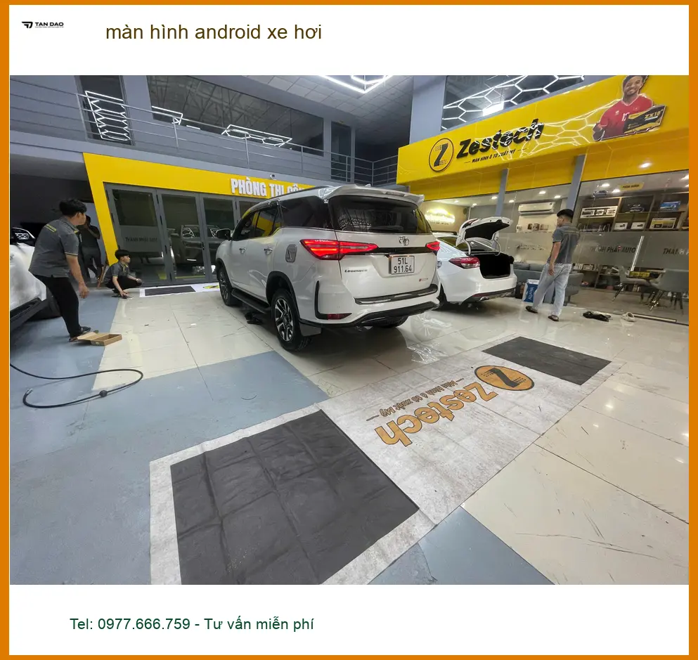 Anh Lộc nâng cấp màn hình Android xe hơi Hyundai Accent tại Quận 1 uy tín ảnh thực tế 4