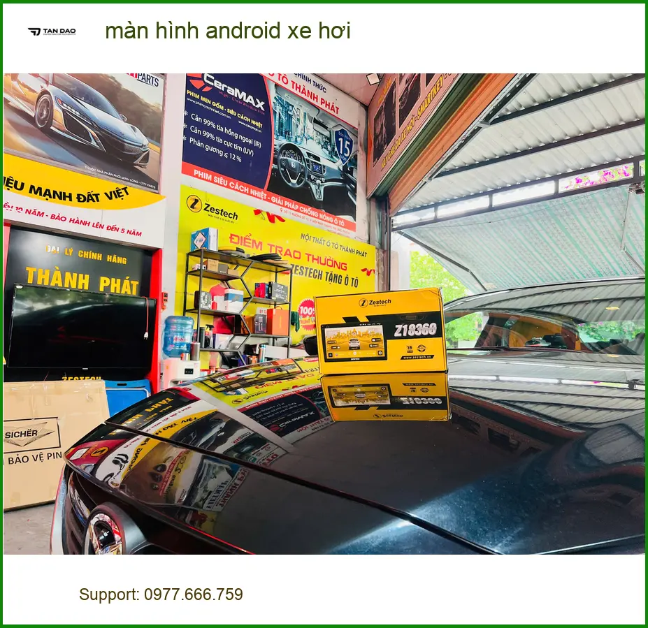Anh Khang lắp màn hình Android xe hơi Kia K3 tại Quận Bình Thạnh ảnh thực tế 5