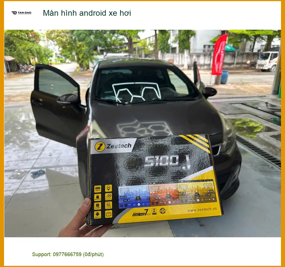 Anh Trọng lắp màn hình android xe hơi Honda CR-V chính hãng tại Quận 2. ảnh thực tế 2
