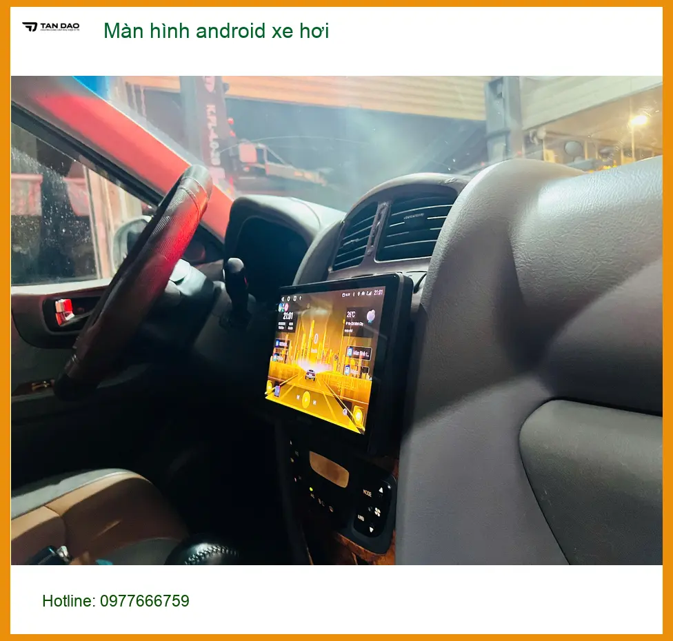 Anh Quang lắp màn hình android xe hơi Hyundai Accent tại Quận 11 tiện ích ảnh thực tế 2