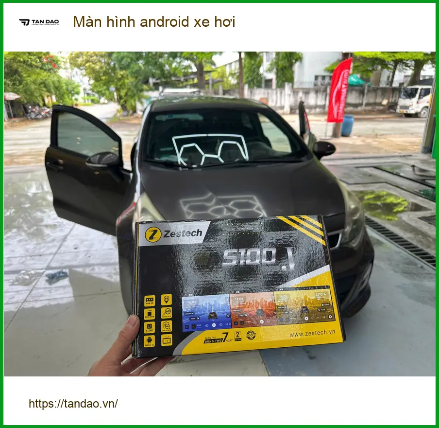 Anh Dũng lắp màn hình android xe hơi Honda CRV tại Quận 7 uy tín, giá tốt ảnh thực tế 3