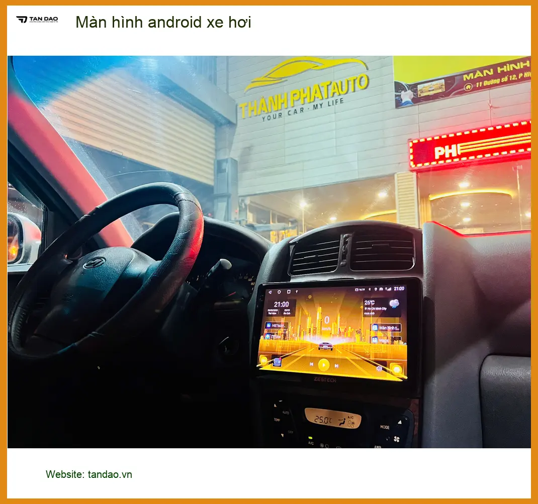 Anh Quang lắp màn hình android xe hơi Hyundai Accent tại Quận 11 tiện ích ảnh thực tế 4