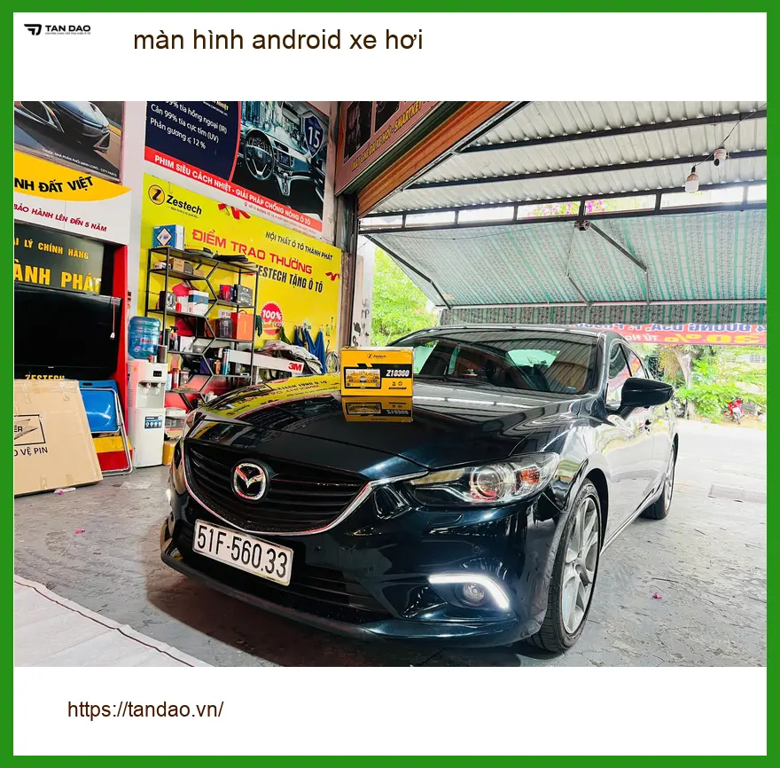 Anh Hào lắp màn hình Android xe hơi cho Hyundai Creta tại Quận Tân Bình để trải nghiệm công nghệ mới ảnh thực tế 2