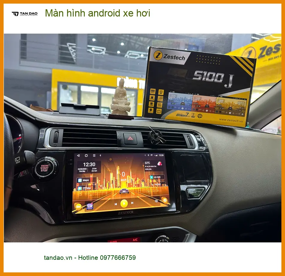 Chú Minh lắp màn hình android xe hơi Mazda CX-5 tại Hóc Môn để giải trí tiện lợi ảnh thực tế 2