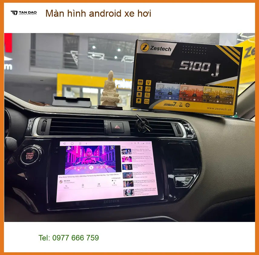 Anh Dũng lắp màn hình android xe hơi cho Mitsubishi Outlander ở Quận Thủ Đức ảnh thực tế 2