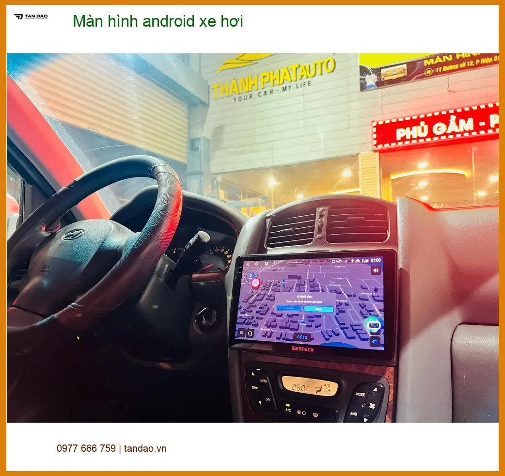 Chị Thanh lắp màn hình Android cho Mitsubishi Xpander Cross ở Quận 2 ảnh thực tế 2