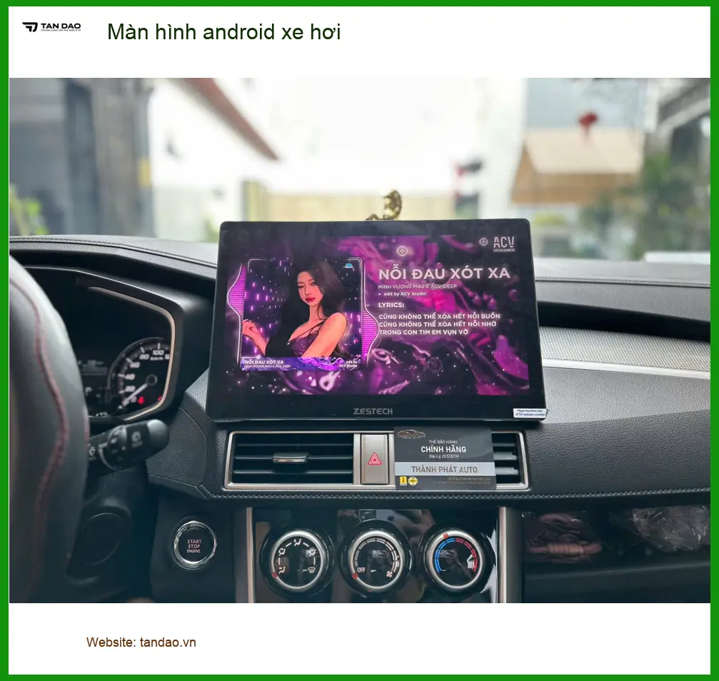 Chị Thảo lắp màn hình Android Mazda CX5 tại Quận 12 để xem bản đồ và giải trí ảnh thực tế 4