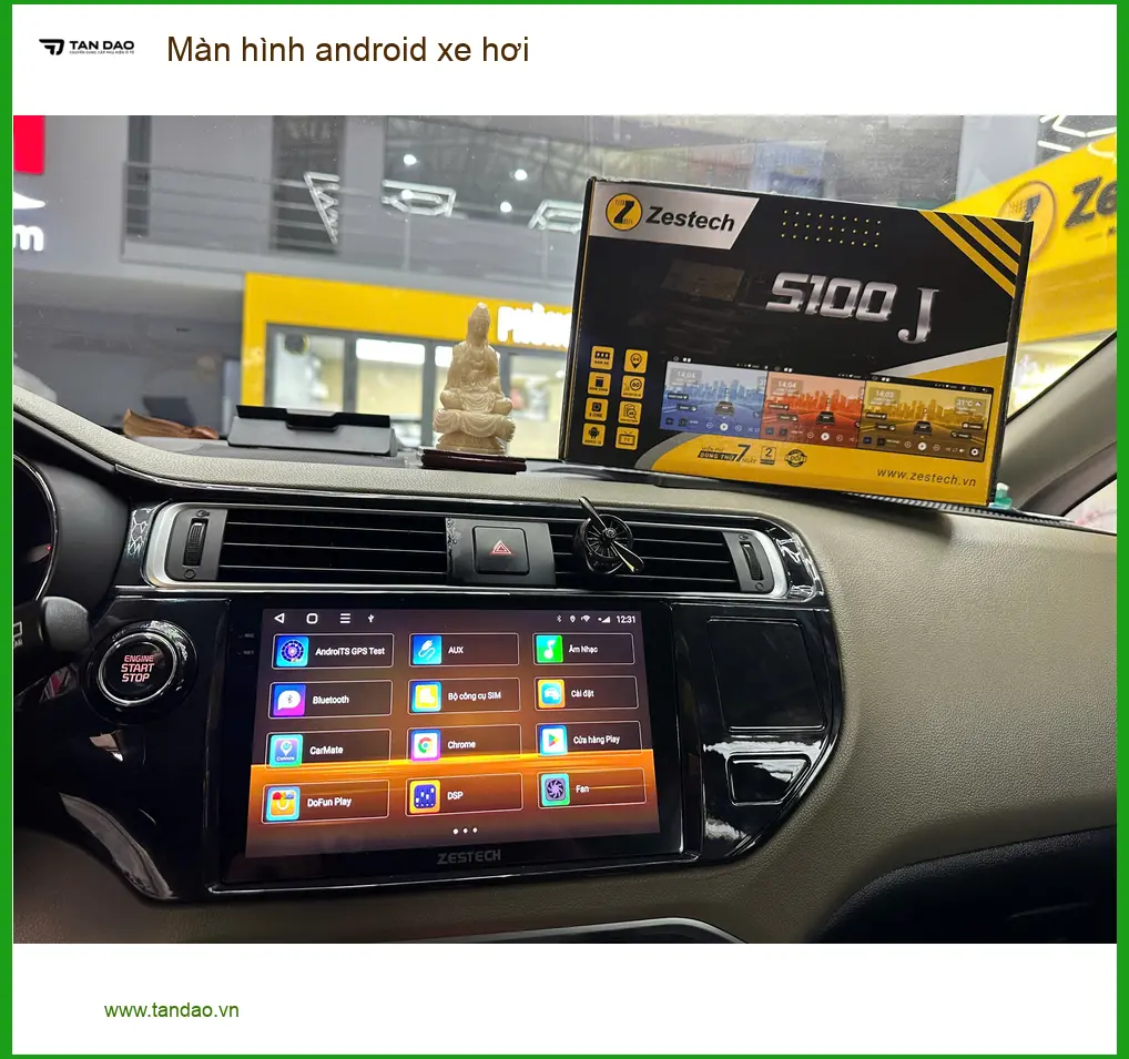 Anh Dũng lắp màn hình android xe hơi cho Mitsubishi Outlander ở Quận Thủ Đức ảnh thực tế 4