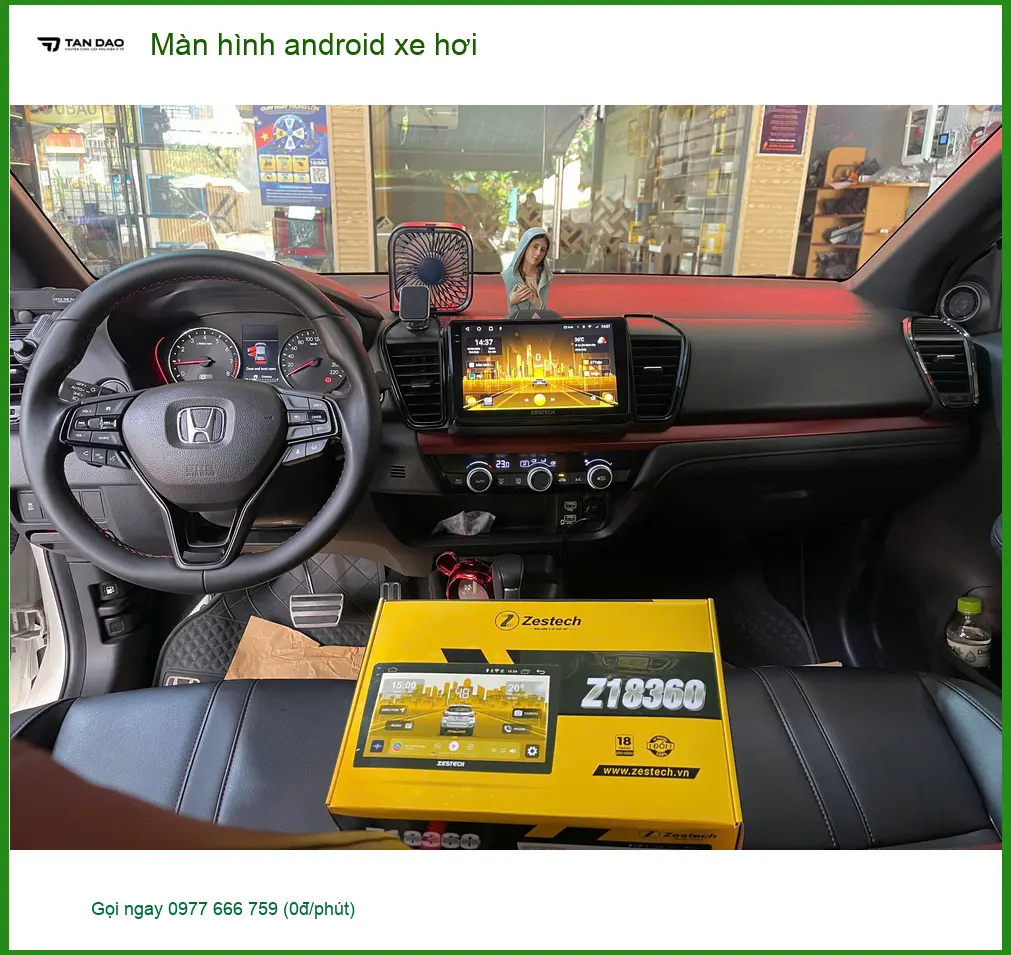 Anh Tuấn Kiệt lắp màn hình Android xe hơi Hyundai Accent tại Quận 9 để nâng cao trải nghiệm giải trí ảnh thực tế 4