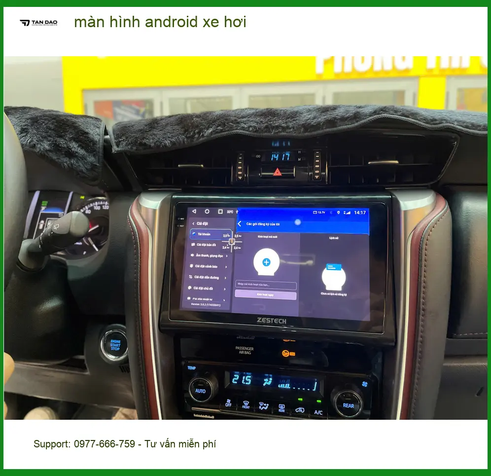 Chị Bích nâng cấp màn hình android xe hơi cho Mitsubishi Xpander Cross ở Hóc Môn ảnh thực tế 5
