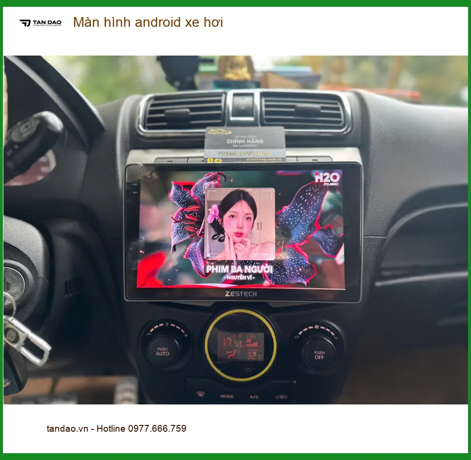 Anh Khải nâng cấp màn hình Android xe hơi tại Quận 2 vì màn zin quá cũ