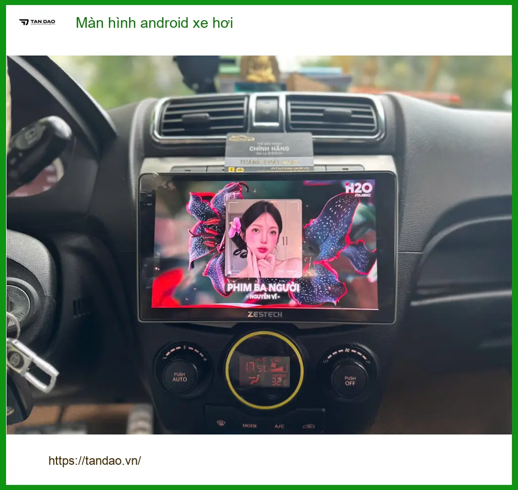 Anh Khang lắp màn hình Android xe hơi cho Kia K3 tại Quận 9 vì màn zin hay bị đơ ảnh thực tế 2