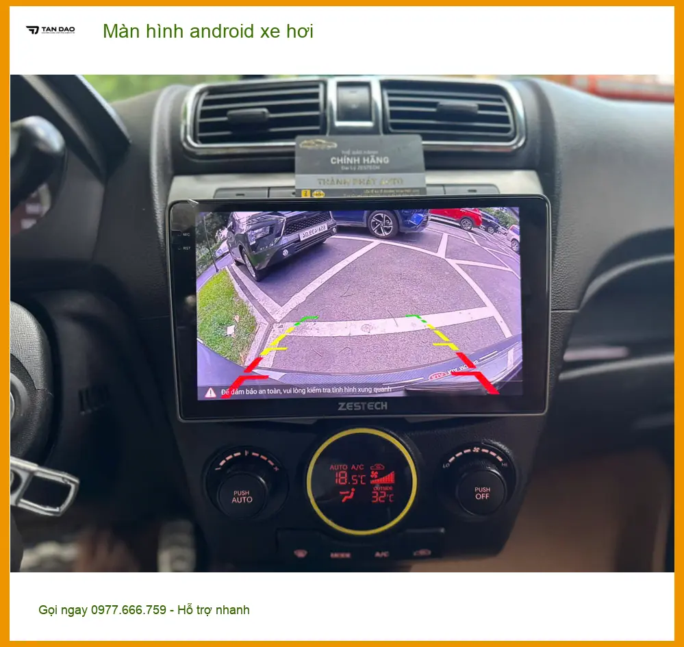 Anh Khang lắp màn hình Android xe hơi cho Kia K3 tại Quận 9 vì màn zin hay bị đơ ảnh thực tế 3